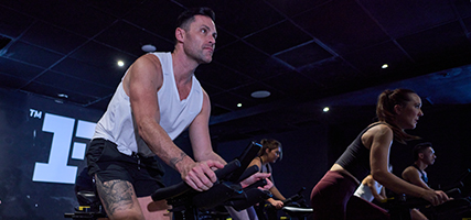 Fitness first store spinning class