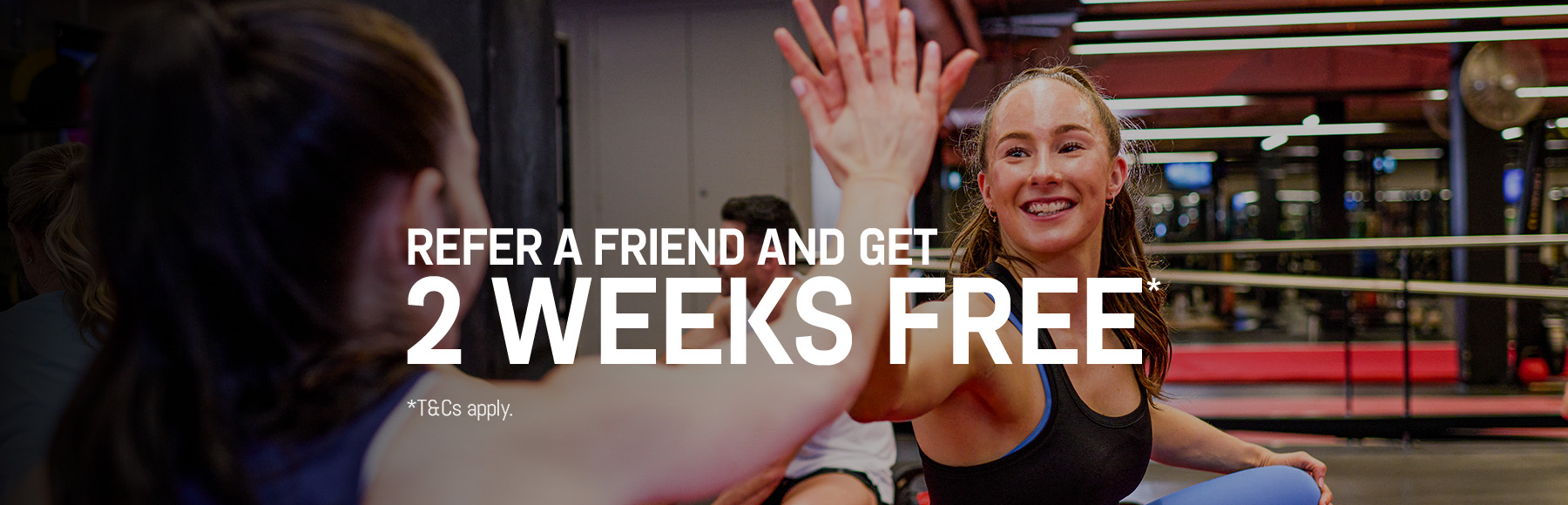 Refer a friend Fitness First