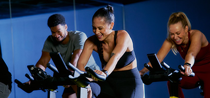 Fitness first cycle group class